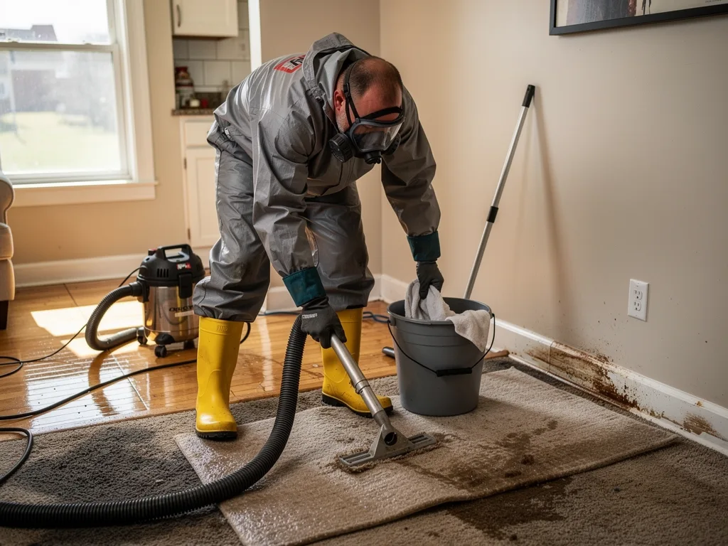 Appliance Leak Cleanup