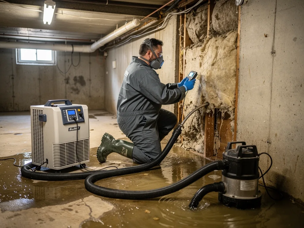 Basement Flooding Cleanup