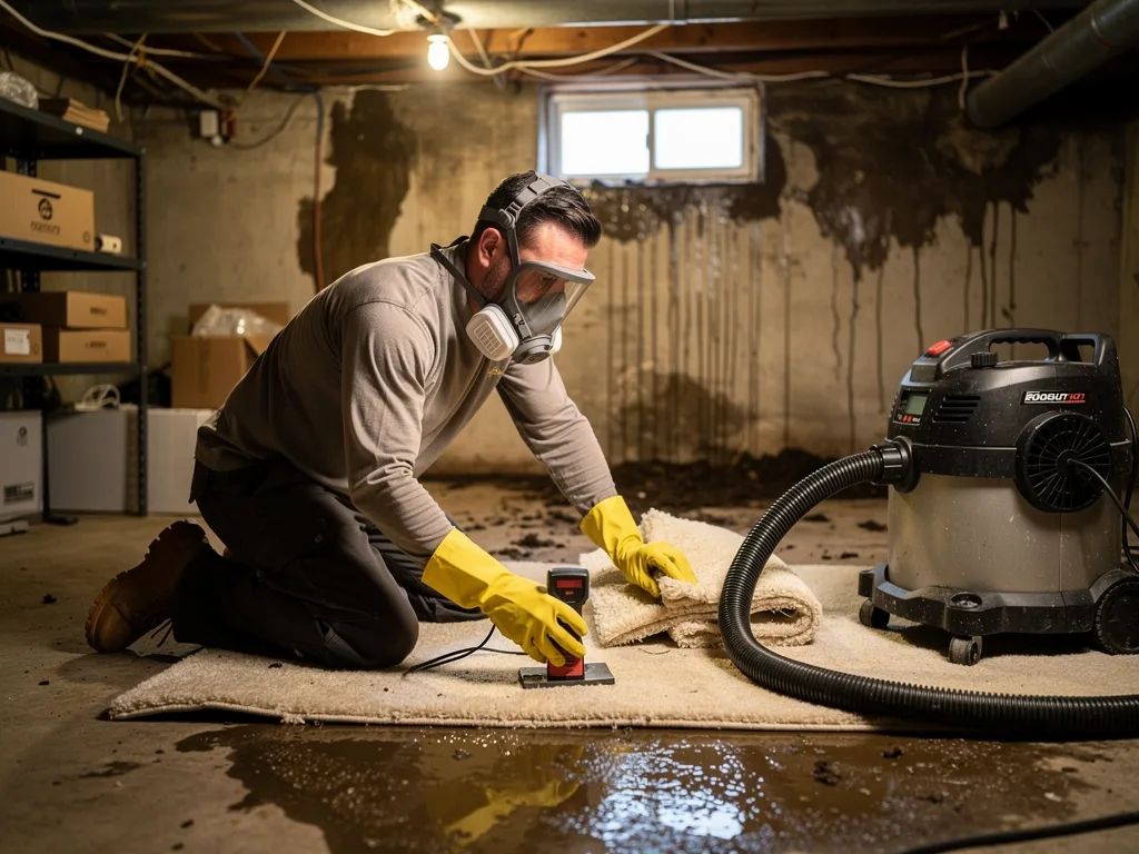 Burst Pipe Cleanup